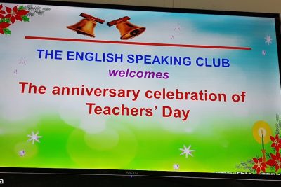 SINH HOẠT CÂU LẠC BỘ TIẾNG ANH